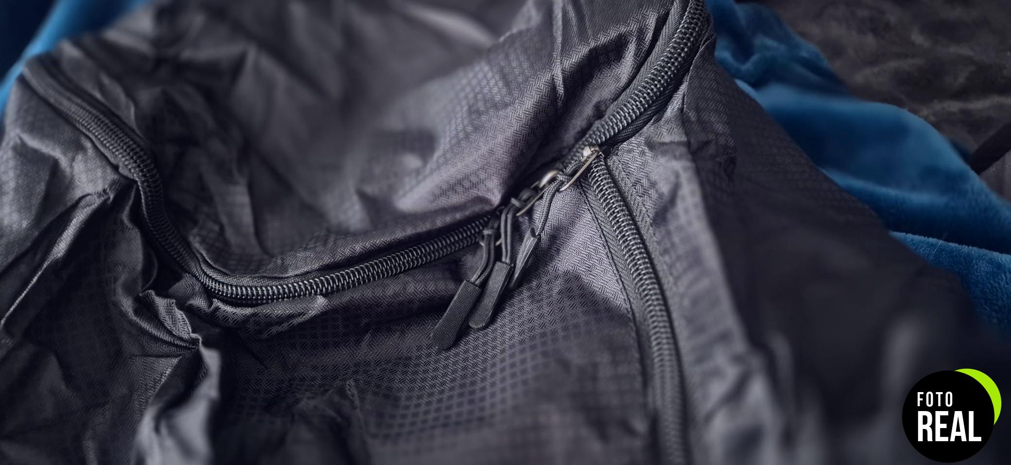 flintronic-mochila-plegable-viaje-negro-foto-2