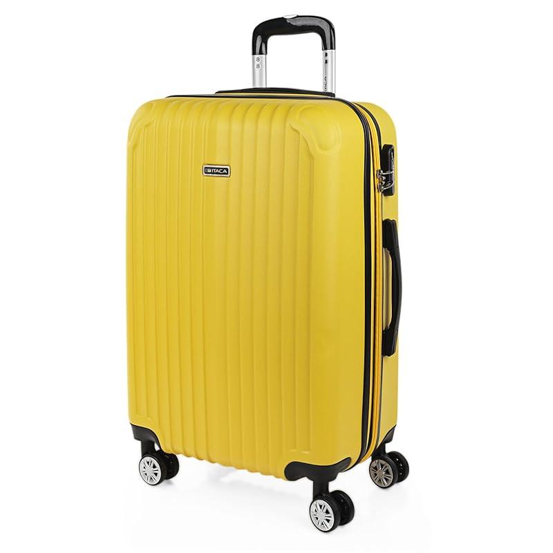 Mi opinión sobre la maleta trolley amarilla Itaca 2: ¿Cumple expectativas?
