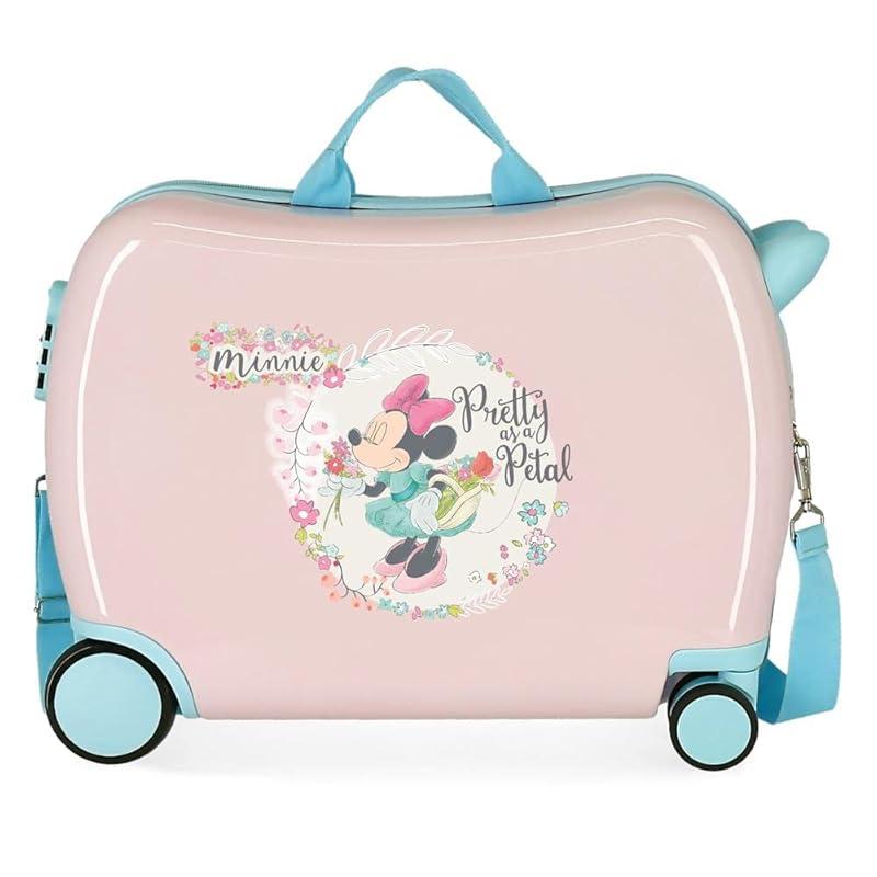 Mi experiencia con la maleta Disney Minnie Florals infantil rosa.