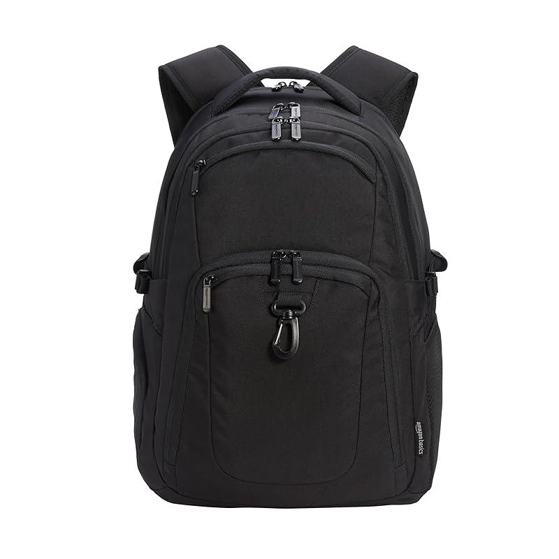 Mi experiencia con la mochila Amazon Basics negra de 17 in.